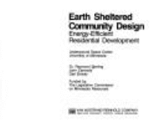 Earth Sheltered Comm Roy Use Only