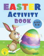 Easter Activity Book: Write Workbook Line Tracing Color It Letters and Coloring Book