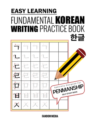 Easy Learning Fundamental Korean Writing Practice Book - Media, Fandom