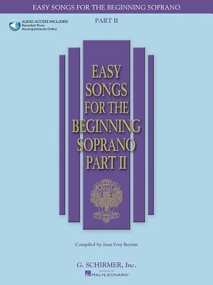 Easy Songs for Beginning Singers - Part II Book/Online Audio - Hal Leonard Corp (Creator), and Boytim, Joan Frey (Editor)