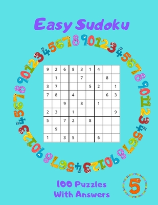 Easy Sudoku - 100 Puzzles With Answers: Large Print - Volume 5 - Publishing, Ace of Hearts