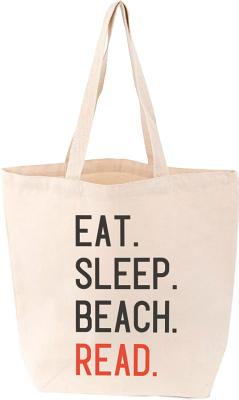 Eat. Sleep. Beach. Read. Tote - Gibbs Smith Gift