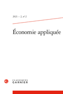 Economie Appliquee 2021 - 2