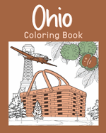 (Edit -Invite only) Ohio Coloring Book: Painting on USA States Landmarks and Iconic, Funny Stress Relief Pictures