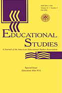 Education After 9/11: A Special Issue of Educational Studies