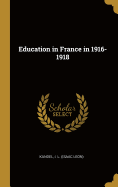 Education in France in 1916-1918