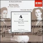 Edward Elgar, Ralph Vaughan Williams, William Walton: Violin Sonatas - Hephzibah Menuhin (piano); Louis Kentner (piano); Yehudi Menuhin (violin)