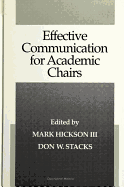 Effective Communication for Academic Chairs