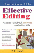 Effective Editing: A Practical Handbook to Develop Good Editing Skills