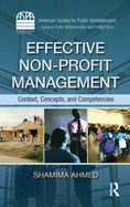 Effective Non-Profit Management: Context, Concepts, and Competencies