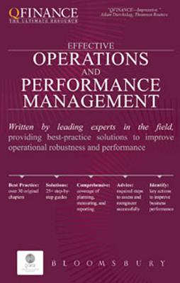 Effective Operations and Performance Management - Bloomsbury (Creator)