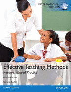 Effective Teaching Methods: Research-Based Practice: International Edition - Borich, Gary D.