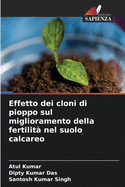 Effetto dei cloni di pioppo sul miglioramento della fertilit? nel suolo calcareo