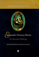 Eighteenth-Century Poetry: An Annotated Anthology - Fairer, David (Editor), and Gerrard, Christine