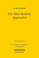 Ein 'More Realistic Approach'?: Zu Den Moglichkeiten Und Grenzen Der Verhaltensokonomischen Analyse Des Wettbewerbsrechts