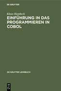 Einfhrung in das Programmieren in COBOL