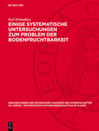 Einige Systematische Untersuchungen Zum Problem Der Bodenfruchtbarkeit