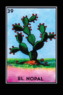 El Nopal Loteria Card Journal: Notebook, Lined, 120 Pages, 6x9 Inches