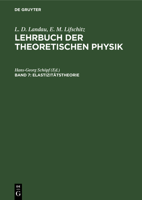 Elastizit?tstheorie - Schpf, Hans-Georg (Editor)