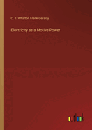 Electricity as a Motive Power