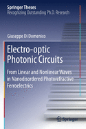 Electro-Optic Photonic Circuits: From Linear and Nonlinear Waves in Nanodisordered Photorefractive Ferroelectrics