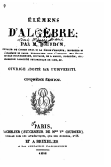 Elemens D'Algebre