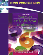 Elementary and Middle School Mathematics: Teaching Developmentally