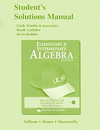 Elementary & Intermediate Algebra: Student's Solutions Manual