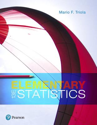 Elementary Statistics - Triola, Mario