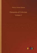 Elements of Criticism: Volume 3