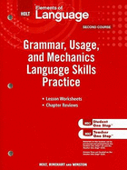 Elements of Language: Grammar Usage and Mechanics Language Skills Practice Grade 8