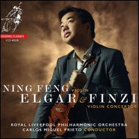 Elgar & Finzi: Violin Concertos - Ning Feng (violin); Royal Liverpool Philharmonic Orchestra; Carlos Miguel Prieto (conductor)