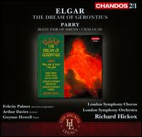Elgar: The Dream of Gerontius; Parry: Blest Pair of Sirens; I Was Glad - Arthur Davies (tenor); Felicity Palmer (mezzo-soprano); Gwynne Howell (bass); Roderick Elms (organ);...