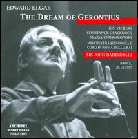 Elgar: The Dream of Gerontius - Constance Shacklock (vocals); Jon Vickers (vocals); Marian Nowakowski (vocals); RAI Chorus, Rome (choir, chorus);...