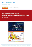 Elsevier Adaptive Quizzing for Lewis Medical-Surgical Nursing (36-Month) (Retail Access Card)