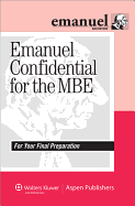 Emanuel Confidential for the MBE