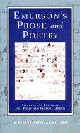 Emerson's Prose and Poetry: A Norton Critical Edition