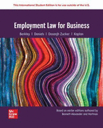 Employment Law for Business: 2024 Release ISE