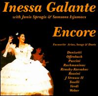 ENCORE / Various - Inessa Galante (soprano); Janis Sporgis (tenor); Samson Izjumovs (baritone)