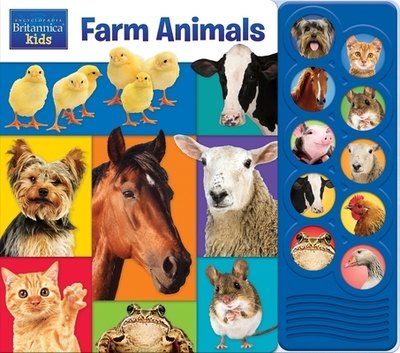 Encyclopedia Britannica-Farm Animals 10-Button Sound Book-Pi Kids - Editors Of Phoenix International Publications