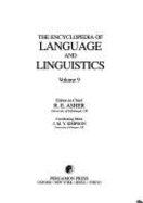 Encyclopedia of Language & Linguistics, - Asher, R E, and Simpson, J M y