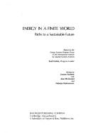 Energy in a Finite World: Report - International Institute for Applied Syst (Editor), and Nakicenovic, Nebojsa, and Anderer, Jeanne