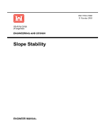 Engineering and Design: Slope Stability (Engineer Manual 1110-2-1902)