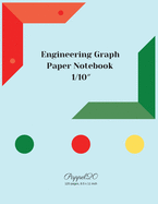 Engineering Graph Paper Notebook: 1/10 Inch Engineering Graph Paper-124 pages -8.5x11 Inches