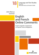 English and French Online Comments: A Text Linguistic Comparison of Popular Science Magazines