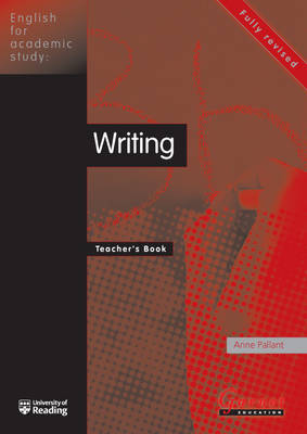 English for Academic Study - Writing Teacher Book - Edition 2 - Pallant, Anne