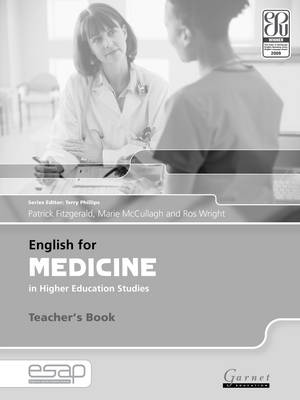 English for Medicine Teacher Book - Fitzgerald, Patrick