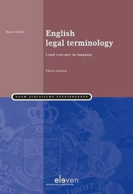 English Legal Terminology - Gubby, Helen