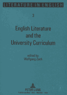 English Literature and the University Curriculum