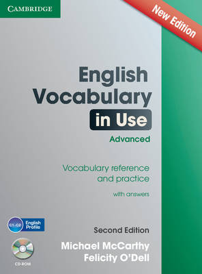 English Vocabulary in Use Advanced with CD-ROM: Vocabulary Reference and Practice - McCarthy, Michael, and O'Dell, Felicity
